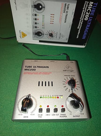 Behringer Tube Ultragain MIC200