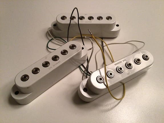 ORIG! EARLY G.L. STRATOCASTER PICKUPS SÆT.