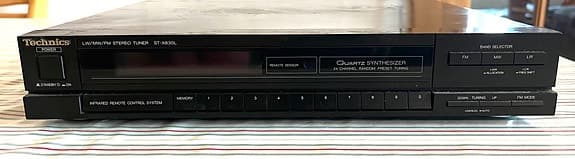 Technics tuner Quartz 24 Channel FM/LW/MW