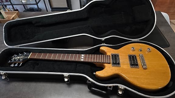Jackson USA Anthrax Korina JJ1 Scott Ian Gibson Les Paul DC Junior Guitar