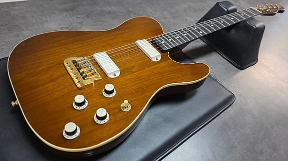 1983 Fender Telecaster Walnut Elite Gold Vintage American USA Guitar