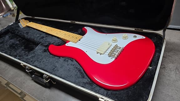 1981 Fender Bullet H-1 American Stratocaster with Telecaster Head USA Guitar