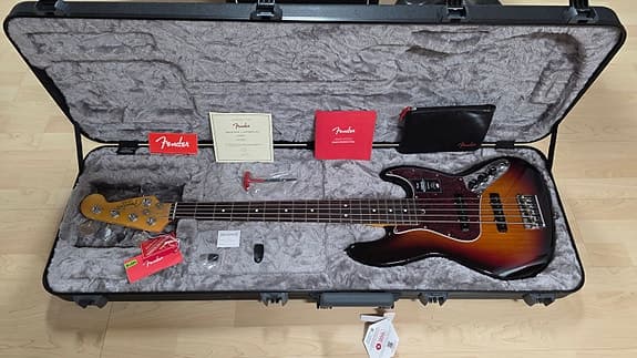 Fender American Professional II Jazz Bass V 5 String 75th Anniversary USA