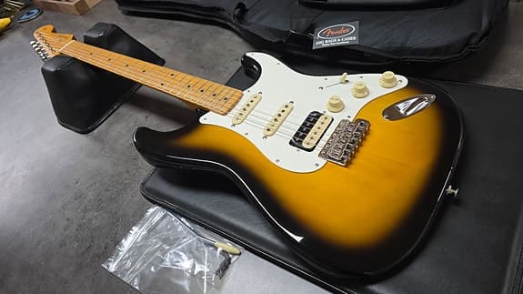 Fender JV Stratocaster HSS Japan NEW MIJ Vintage 50s Sunburst Guitar