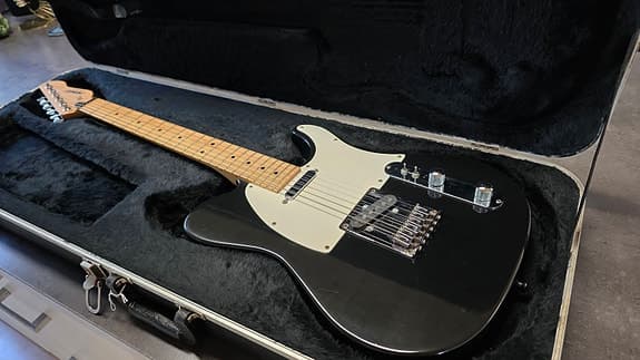 1994 Peavey USA Reactor American Telecaster Black Guitar