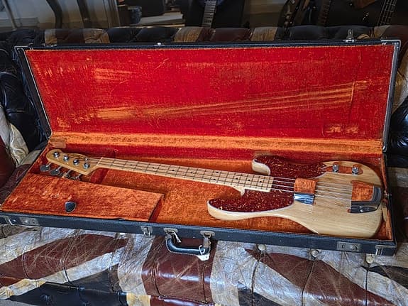 Fender Precision Bass 1957 ARTIST OWNED 50s Vintage Pre-CBS Telecaster Headstock
