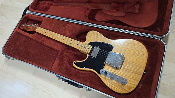 Fender Telecaster 1977 LH Left Hand Venstrehåndet Vintage 70s Guitar