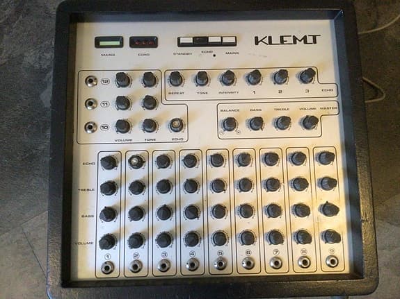 SJÆLDEN ,VINTAGE ! MIXER , KLEMT E 201 , ( ECHOLETTE ) , 1960 er’