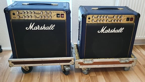 2 stk Marshall 6101 30th Anniversary Series 3-Channel 100Watt 1x12" Guitar Combo