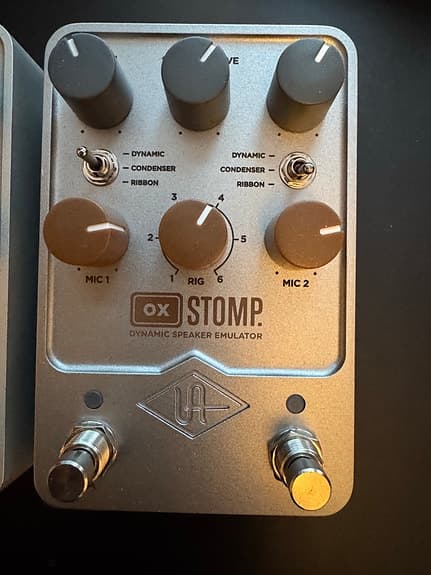Som nye - Universal Audio Ox Stomp guitareffekterp