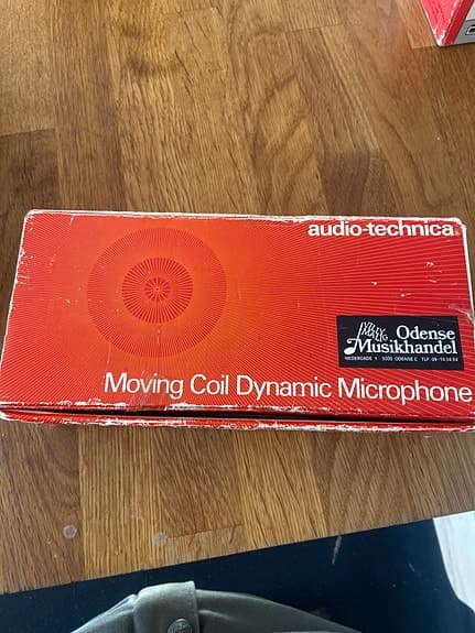 Audio-Technica dynamisk mikrofon med kabel