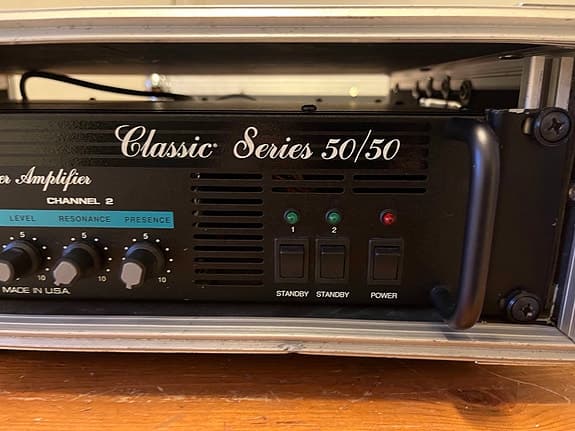 Peavey Classic Series 50/50 power-amp, 2x50W