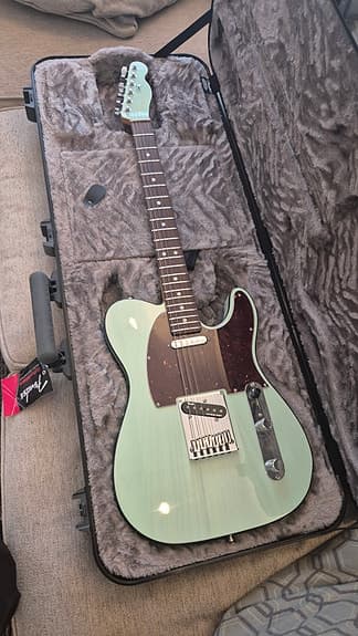 Fender Ultra Luxe Telecaster Surf Green