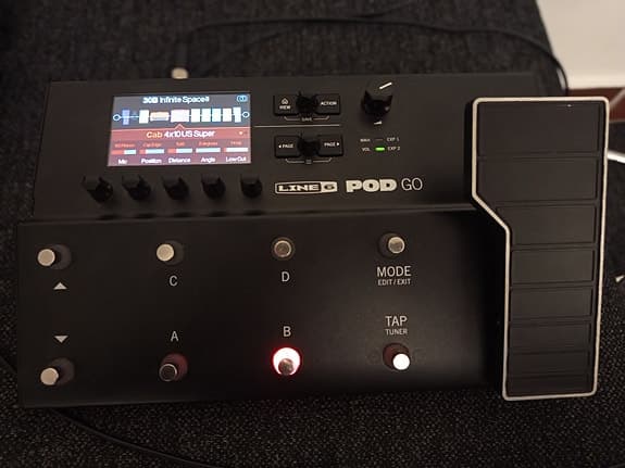 line6 PodGo multieffekt