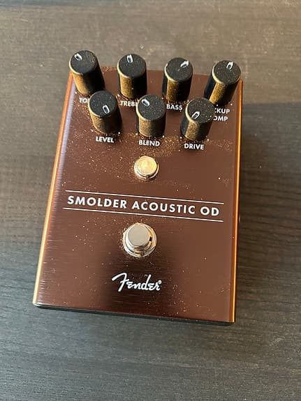 Fender Smolder Acoustic OD guitarudstyr brun