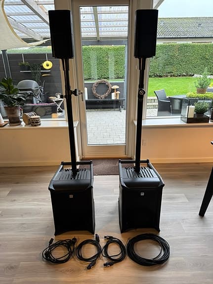 HK Audio Lucas Nano 608i Twin Stereo System - Rigtig fin stand.