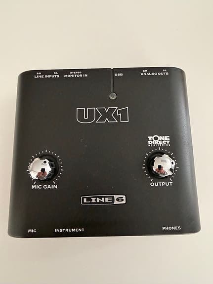 Line 6 UX1 audio interface USB sort
