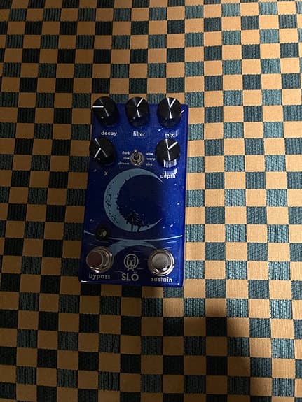 Walrus Audio SLO reverb guitarpedal blå