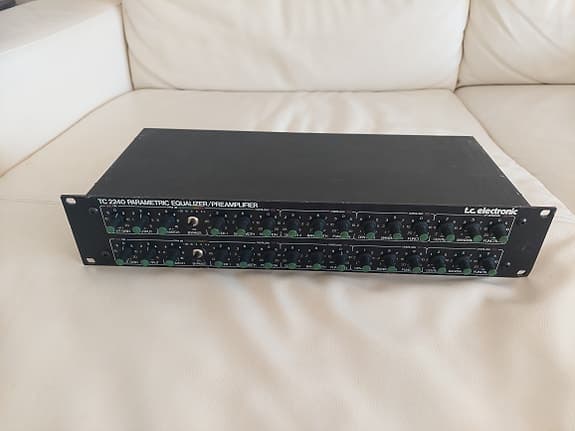 TC Electronic TC 2240 parametric equalizer / preamplifier.