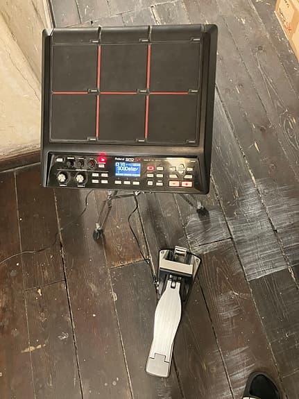 Roland SPD-SX sampling pad elektronisk trommepad sort