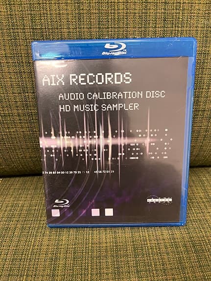 🎧 AIX Records – Audio Calibration Disc (Blu-ray) 🎶