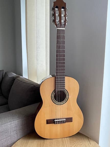 Thomann Classic Guitar 1/2 klassisk guitar 1/2-størrelse natur