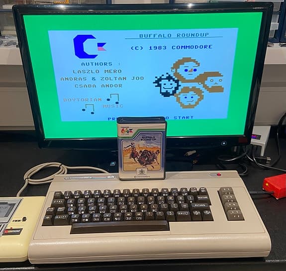 Buffalo Round Up - C64 Tape