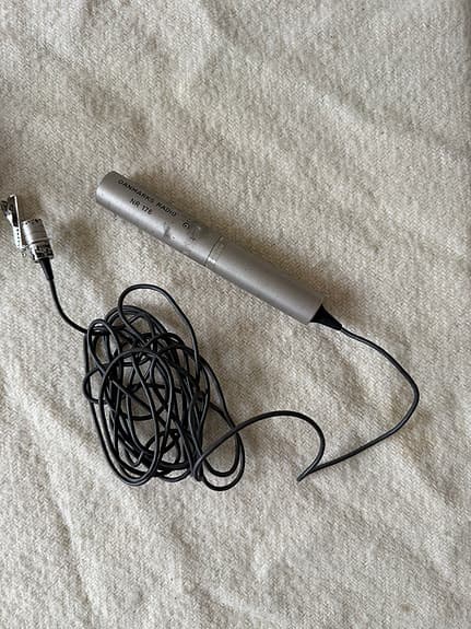 Sony ECM-50PS - Vintage Broadcast knaphuls mikrofon fra DR
