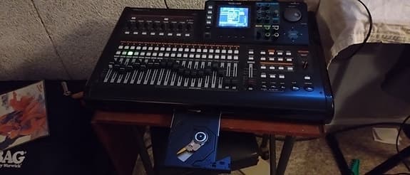 harddiskoptager mikser studie fra Tascam