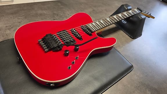 1987 Jackson USA Custom Shop American Telecaster Ferrari Red Pre-Fender Era