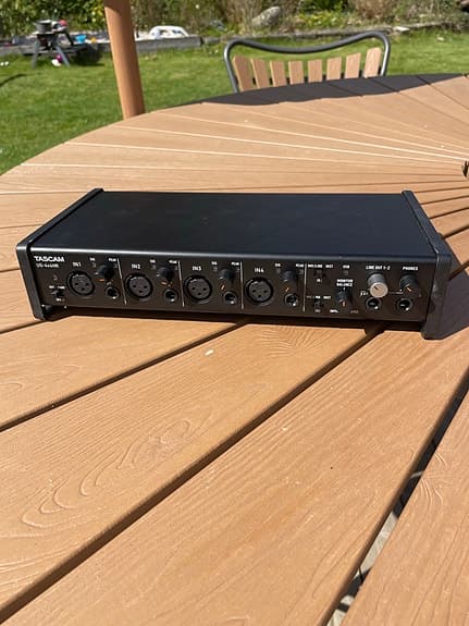 Tascam US-4x4HR USB audio interface 4 indgange