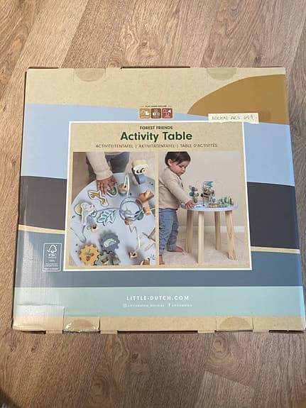 NYT 👶👶 Little Dutch Forest Friends aktivitetbord til børn