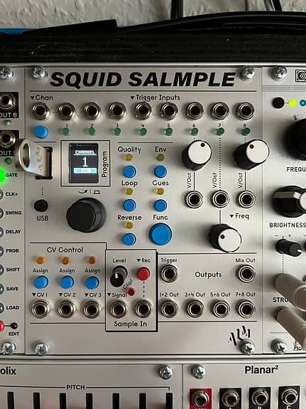 ALM Busy Circuits Squid Salmple eurorack sampler modul VS