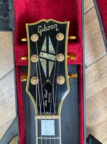 Gibson Les Paul Custom elektrisk guitar sunburst