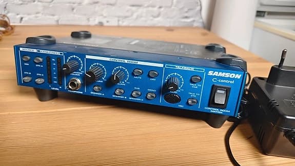 Samson C-Control -Control Room Matrix- Studio Monitor Controller + original PSU