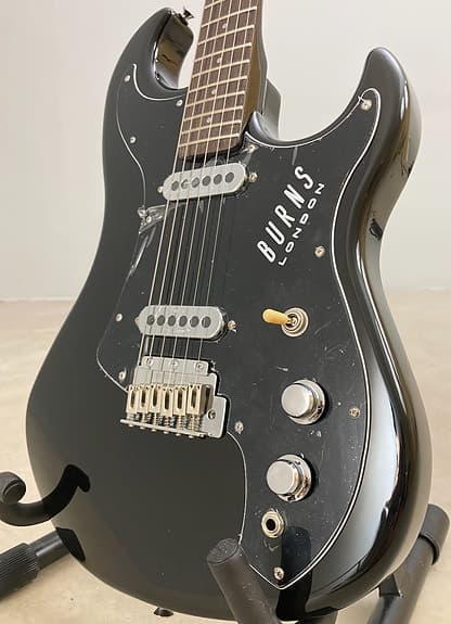 Burns London SSJ Electric Guitar Black