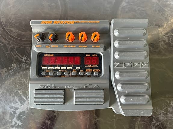 Zoom 9002 Rocket Guitar multieffekt pedal