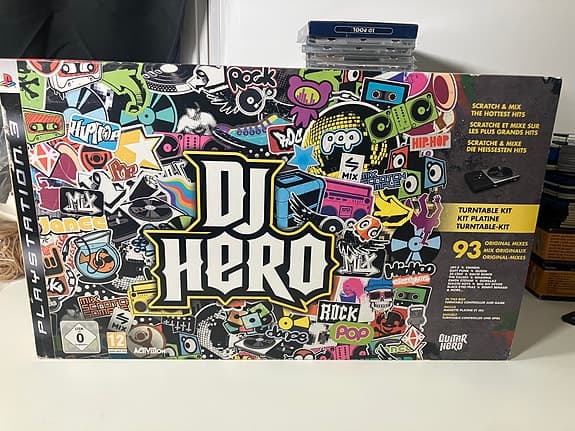 DJ Hero Turntable Kit til PlayStation 3 -- PS3 -- (Boxed)