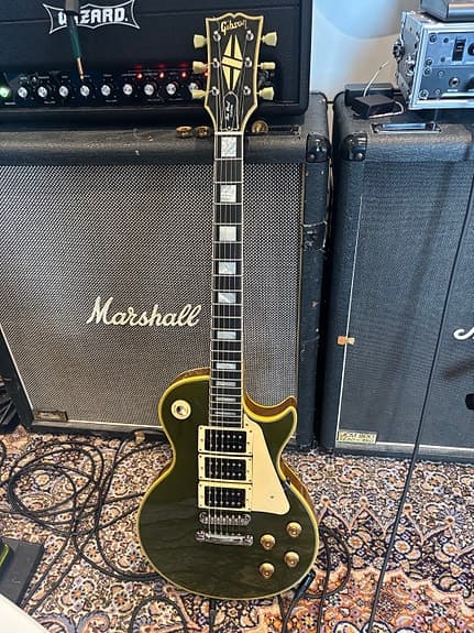 Gibson Les Paul Custom 1980 Olive Drab