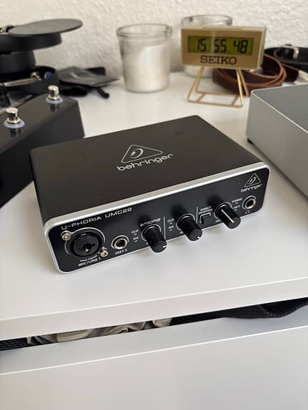 Behringer U-Phoria UMC22 USB lydkort / audio interface
