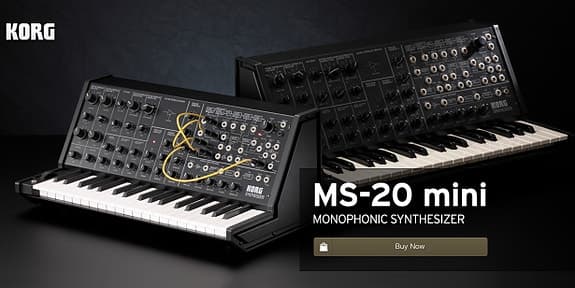 Korg Ms-20 mini - nedsat - RESERVERET