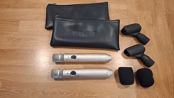 RØDE NT3 kondensatormikrofoner – sæt med 2 stk