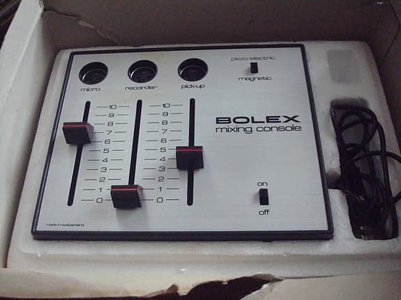 Bolex mixing console lydmixer