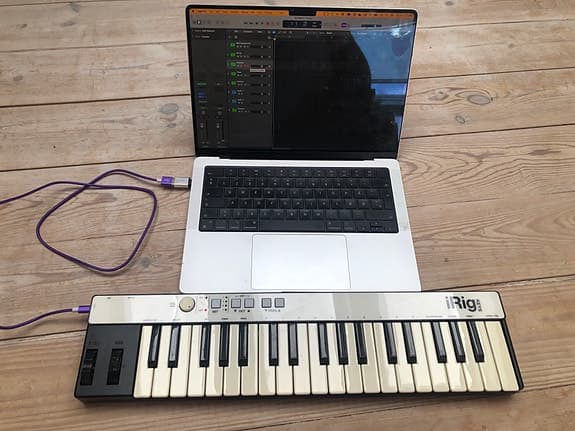 iRig MIDI keyboard controller med USB