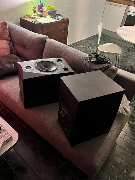 Adam P22a Studio Monitors Speakers + Stands + Cables (a7x, Yamaha HS7, KRK)