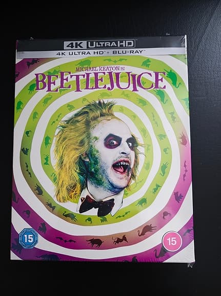 Beetlejuice (1988) — Zavvi SteelBook + Slipcase (4K/Blu-ray) — NEW/SEALED