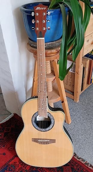 MOSS akustisk/elektrisk guitar