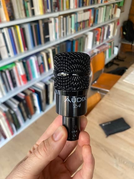 Audix D4 Dynamic Microphone