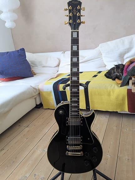 Morgan Guitars Les Paul efterligning