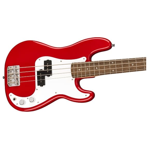 Squier Mini Precision Bass elbas rød